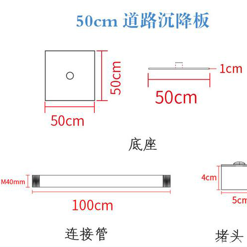 通辽沉降板规格型号如何选择?